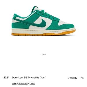 Nike Dunk Low SE 'Malachite Gum' Sneakers